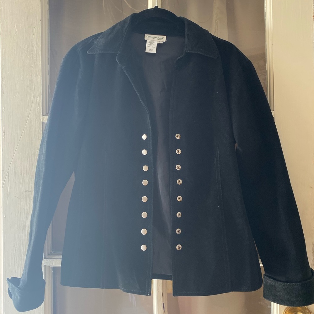 Vintage Black Leather Jacket